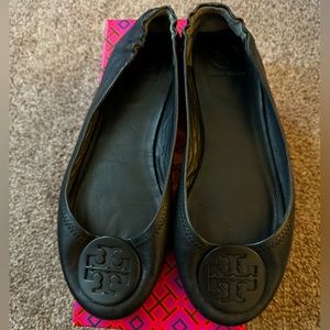 TORY BURCH MINNIE TRAVEL BALLET FLATS